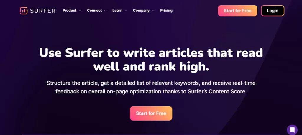 Surfer SEO AI Content Writing Tool