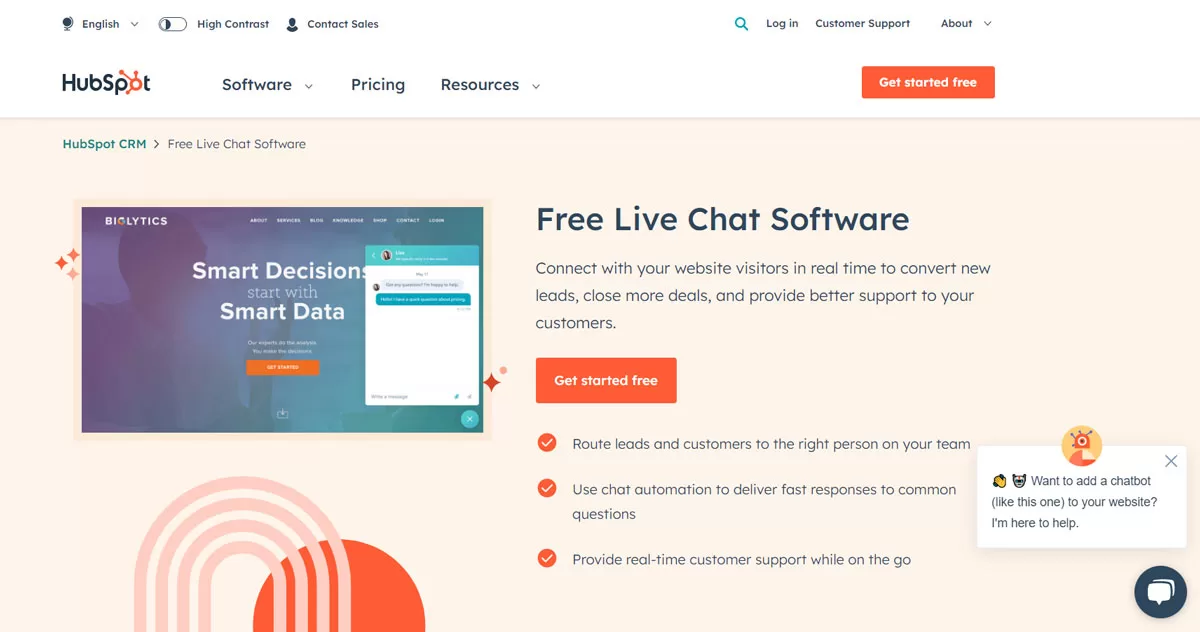 HubSpot AI Chatbot