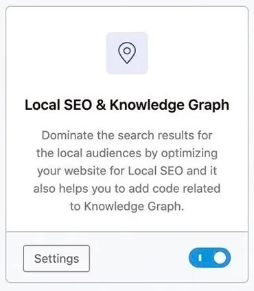 Rank Math Local SEO and Knowledge Graph