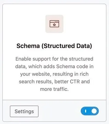 Rank Math Schema Structured Data