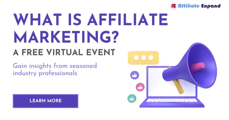 What is Affiliate Marketing A free Virtual Event